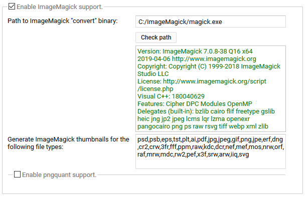 Iis 500 Internal Server Error When Enable Imagemagick Or Ffmpeg Public Forum Filerun File Sharing Under Your Control